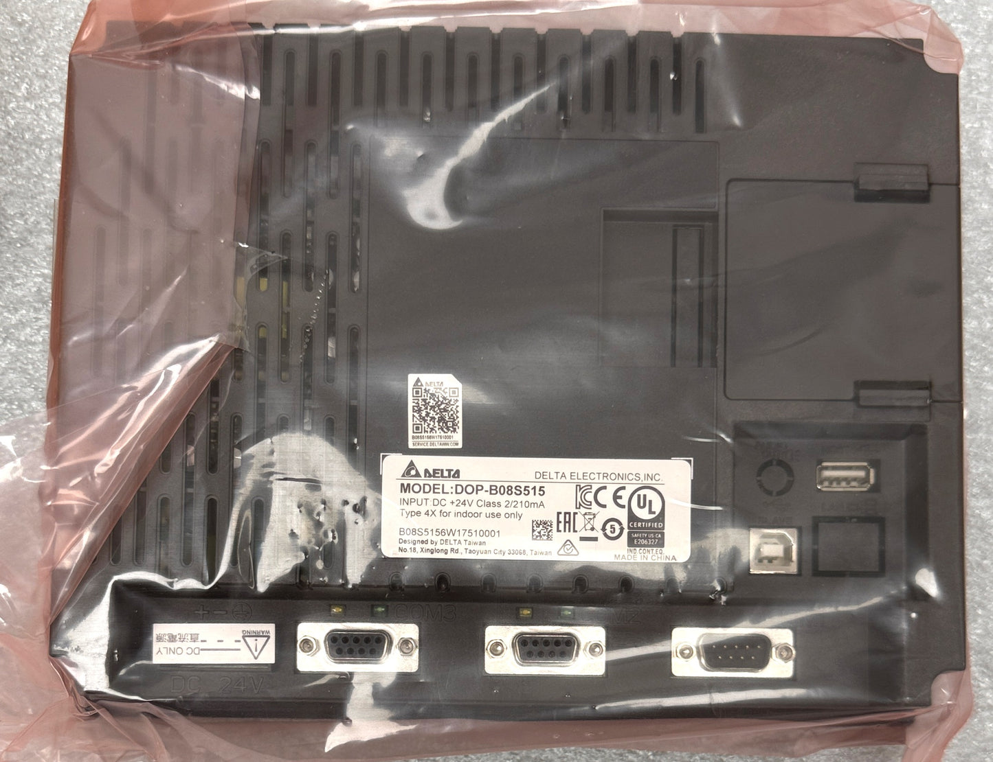 DELTA HMI TOUCH SCREEN 8" DOP-B08S515