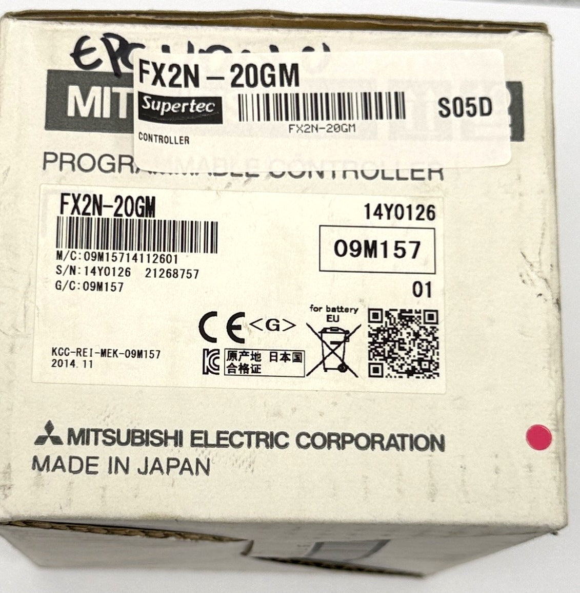 MITSUBISHI PLC FX2N-20GM