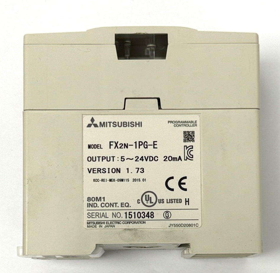 MITSUBISHI FX2N-1PG-E CONTROLLER
