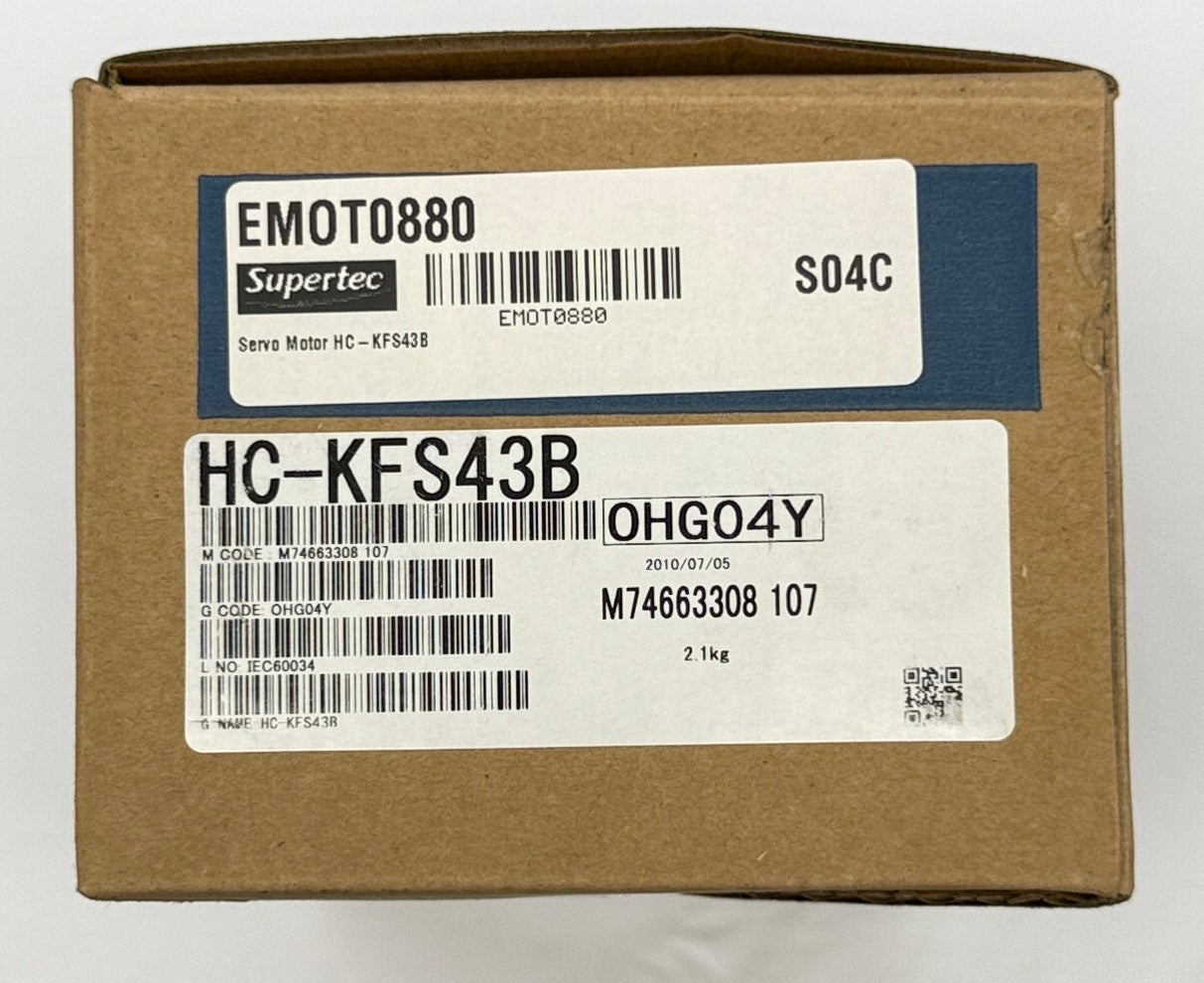 Mitsubishi Servo Motor HC-KFS43B