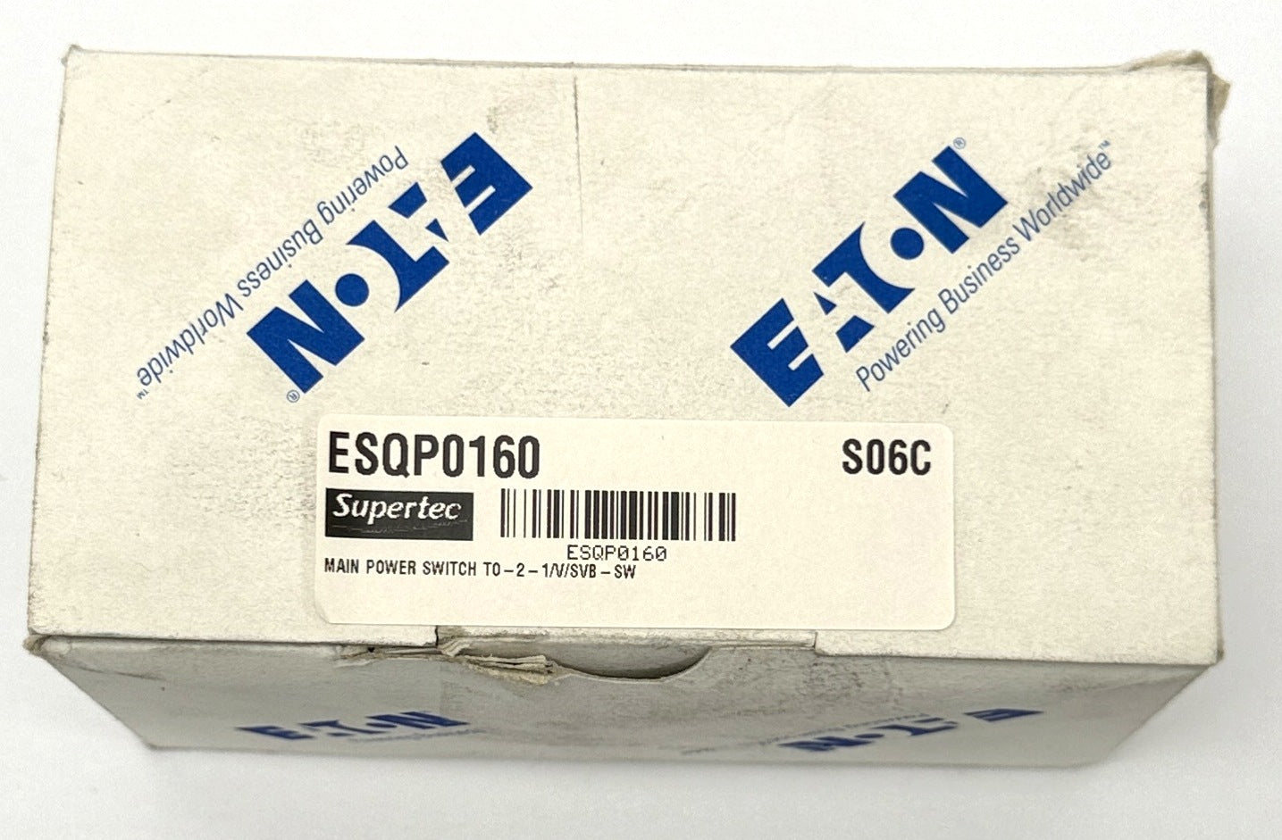 Eaton MAIN POWER SWITCH TO-2-1/V/SVB-SW