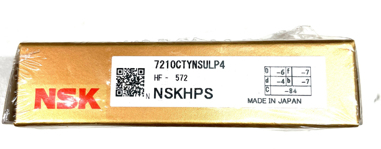 NSK Super Precision Bearing 7210CP4 SA030379