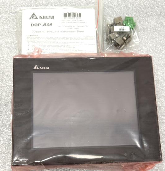 DELTA HMI TOUCH SCREEN 8" DOP-B08S515