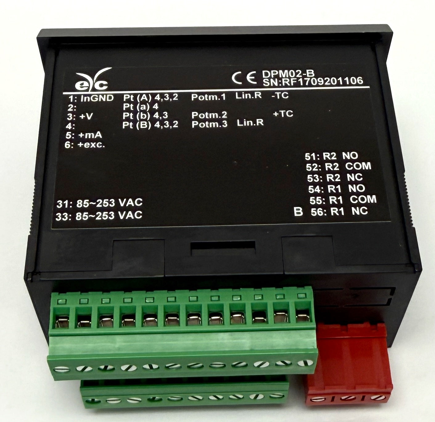 Oil level Gauge Display, DPM02-B Multifunction Signal Display Monitor