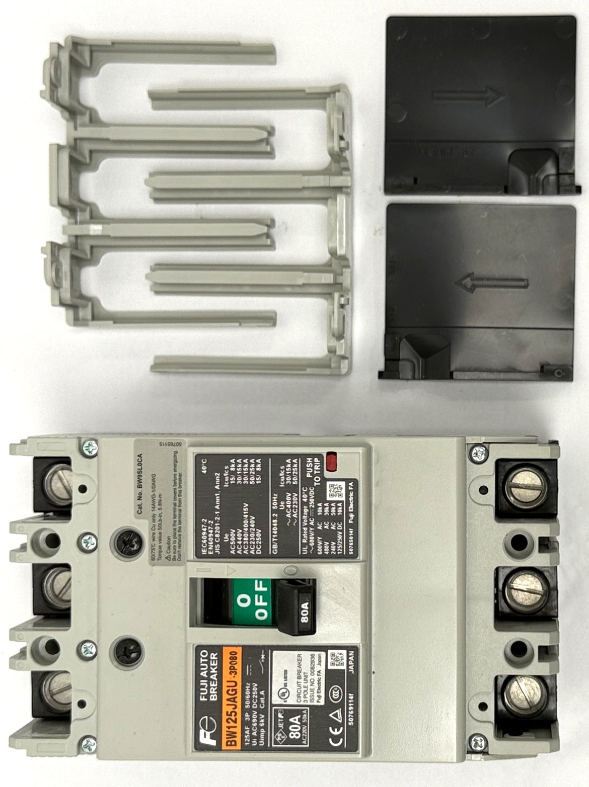 BW125JAGU-3P080SB FUJI CIRCUIT BREAKER