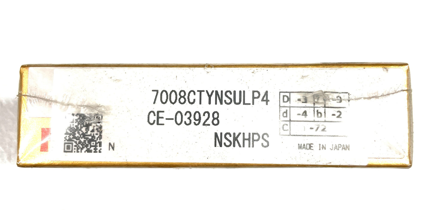 NSK Super Precision Bearing 7008CP4 SA030317