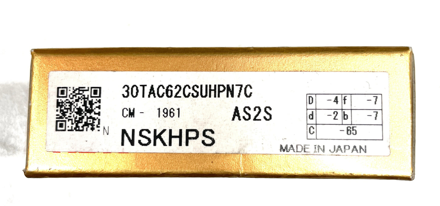 NSK Super Precision Bearing 30TAC62C SA040015